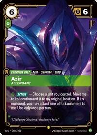 Azir, Ascendant (Alternate Art)