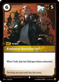 Eminent Benefactor