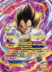 Vegeta // Vegeta, Warrior Race Pride (SLR)