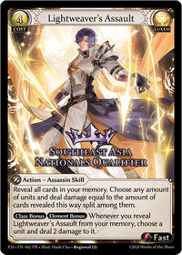 Lightweaver's Assault (Southeast Asia Nationals Qualifier)