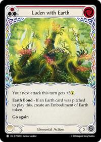 Laden With Earth (Red)