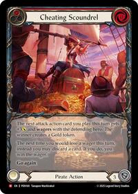 Cheating Scoundrel (Red) (Extended Art)