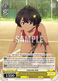 Proud Runner, Lemon