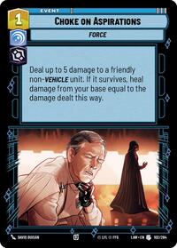 Choke on Aspirations