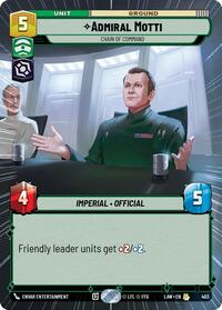 Admiral Motti - Chain of Command (Hyperspace)