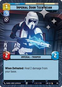 Imperial Door Technician (Hyperspace Foil)