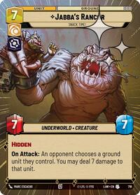Jabba's Rancor - Snack Time! (Hyperspace Foil)