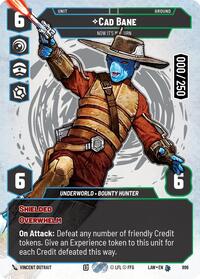 Cad Bane - Now It's My Turn (Serialized)