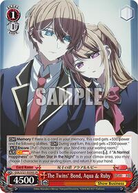 The Twins' Bond, Aqua & Ruby (SR)
