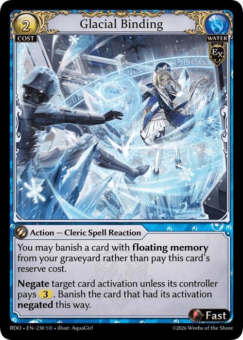 Glacial Binding — Radiant Origins 230