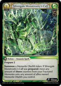 Silvergale Monstrosity's Call