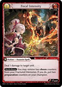 Focal Intensity (Curio Foil)