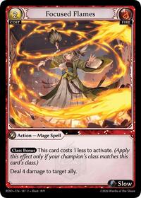 Focused Flames (Curio Foil)