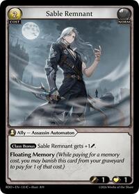 Sable Remnant (Curio Foil)