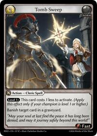 Tomb Sweep (Curio Foil)