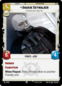 Anakin Skywalker - You Were Right About Me