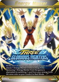 Energy Marker - Three Glorious Fighters (M-54) (Gold-Stamped)