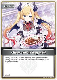 Choco's Beef Stroganoff (U)