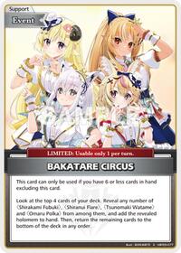 BAKATARE CIRCUS (S)