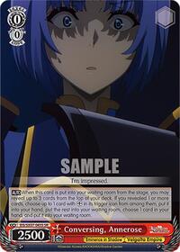 Conversing, Annerose (SR)