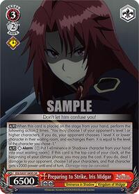 Preparing to Strike, Iris Midgar (SR)