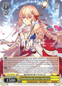 Unbreakable Bond, Aliceliese (SR)