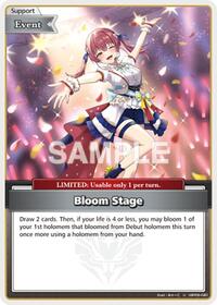 Bloom Stage (U)