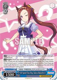 Full Speed Class Rep, Sakura Bakushin O (RRR)