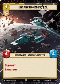 Unsanctioned Patrol (Hyperspace Foil)