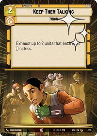 Keep Them Talking (Hyperspace Foil)
