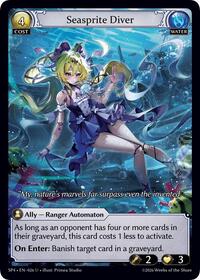 Seasprite Diver (Curio Foil)