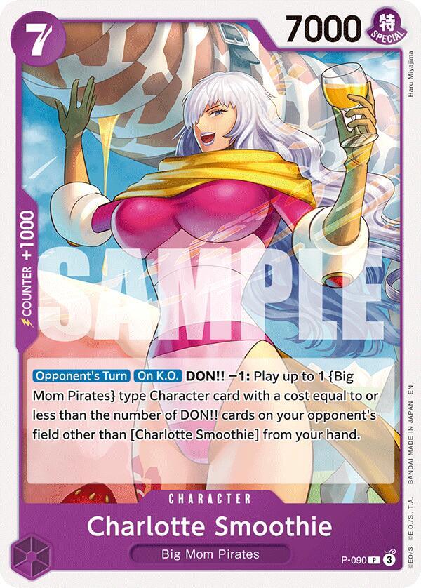 Charlotte Smoothie — Starter Deck 34: PURPLE Charlotte Katakuri P-090