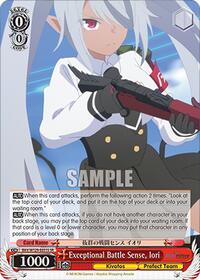 Exceptional Battle Sense, Iori (SR)