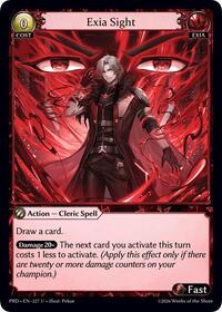 Exia Sight (Interference Curio Foil)