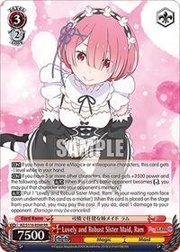Lovely and Robust Sister Maid, Ram
