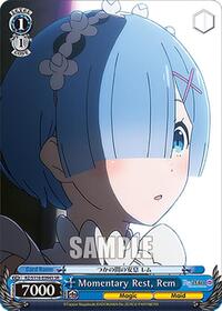 Momentary Rest, Rem (SR)