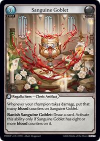 Sanguine Goblet