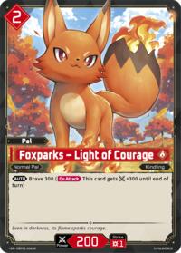 Foxparks - Light of Courage (SR)