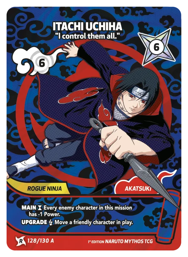Itachi Uchiwa — Set 1: Konoha Shidō — 1st edition 128/130