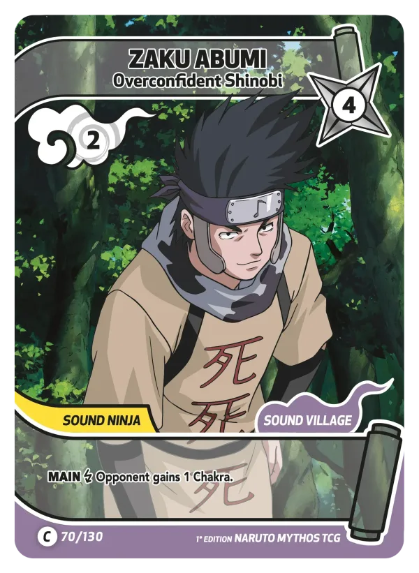 Zaku Abumi — Set 1: Konoha Shidō — 2nd edition 070/130
