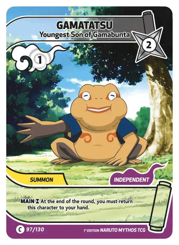 Gamatatsu — Set 1: Konoha Shidō — 2nd edition 097/130