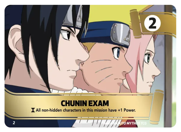 Examen Chûnin — Set 1: Konoha Shidō — 2nd edition MSS 02