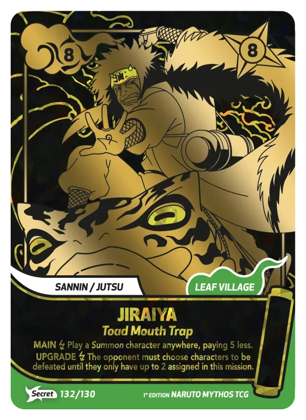 Jiraiya — Set 1: Konoha Shidō — 2nd edition 132/130