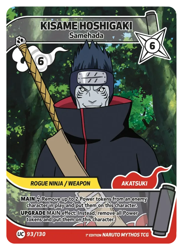 Kisame Hoshigaki — Set 1: Konoha Shidō — 2nd edition 093/130