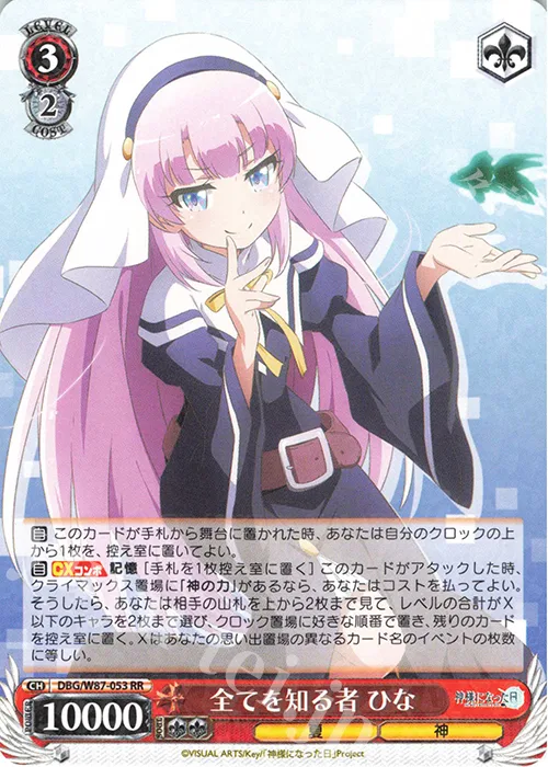 全てを知る者 ひな — 神様になった日 DBG/W87-053