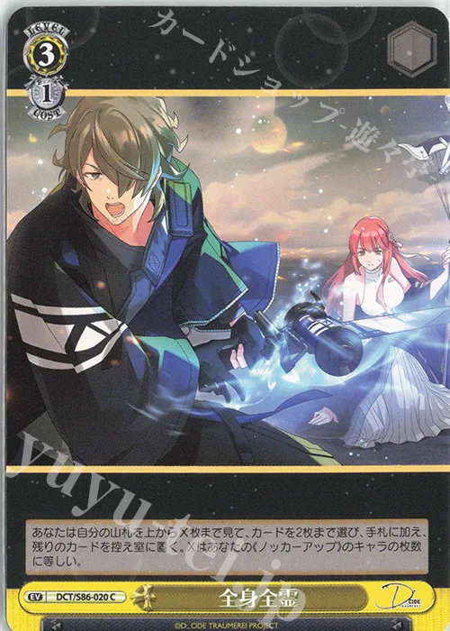 全身全霊 — D_CIDE TRAUMEREI DCT/S86-020