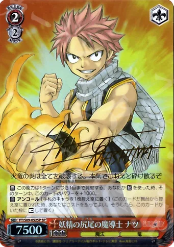 妖精の尻尾の魔導士 ナツ — Fairy Tail ver.E FT/S09-052SP