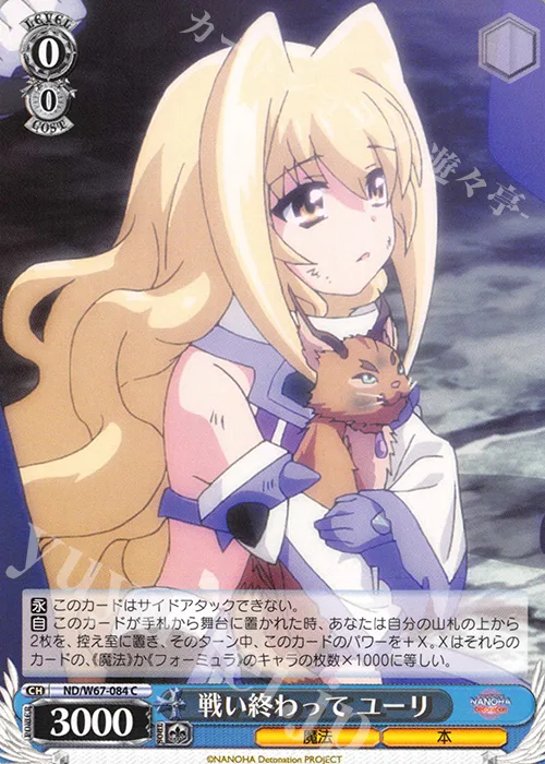 戦い終わって ユーリ — 魔法少女リリカルなのは Detonation ND/W67-084