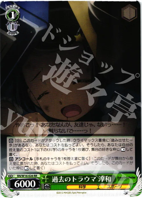 過去のトラウマ 淳和 — ロボティクス・ノーツ RN/W16-026