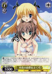 水着の由夢＆さくら